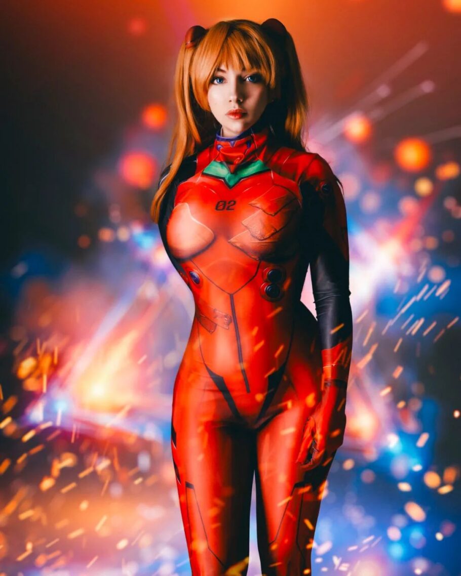 Fã de Evangelion viralizou com um cosplay perfeito da Asuka