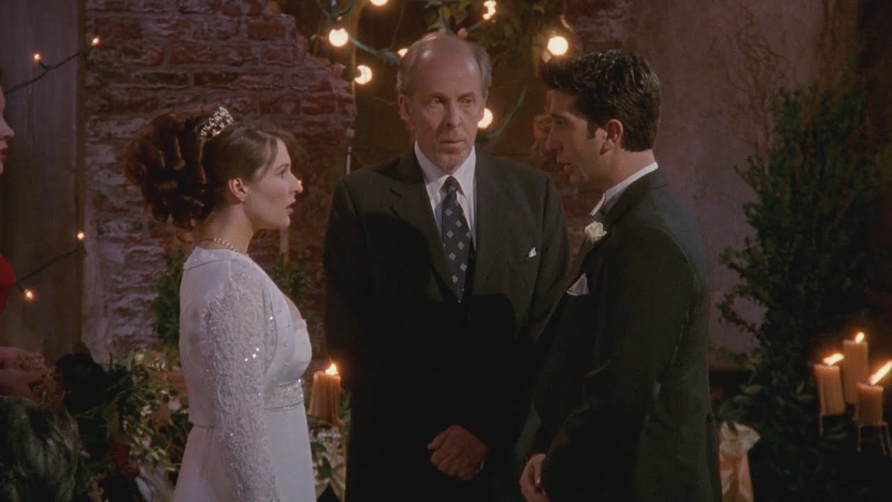 Em qual episódio Ross e Emily se casam em Friends?