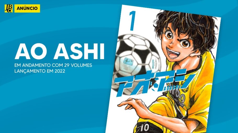 JBC anuncia Ao Ashi, mangá de Yugo Kobayashi no Brasil