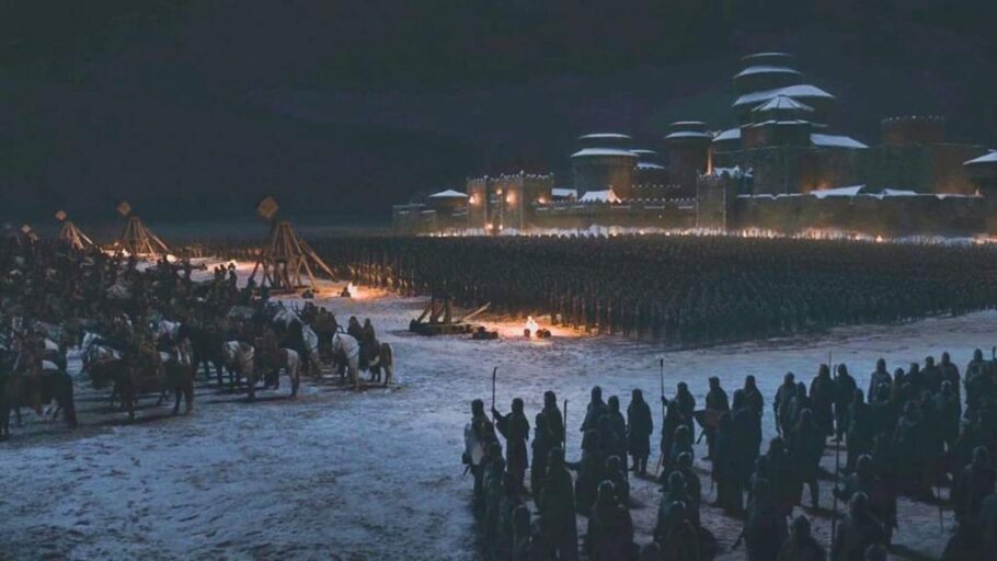 Em qual episódio acontece a Batalha de Winterfell em Game of Thrones?