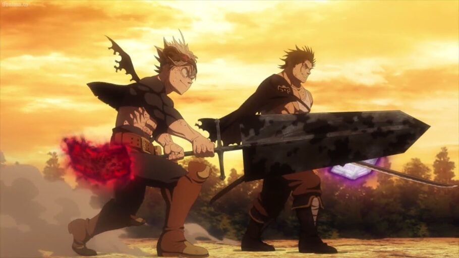 Em qual episódio Yami e Asta lutam contra Dante em Black Clover