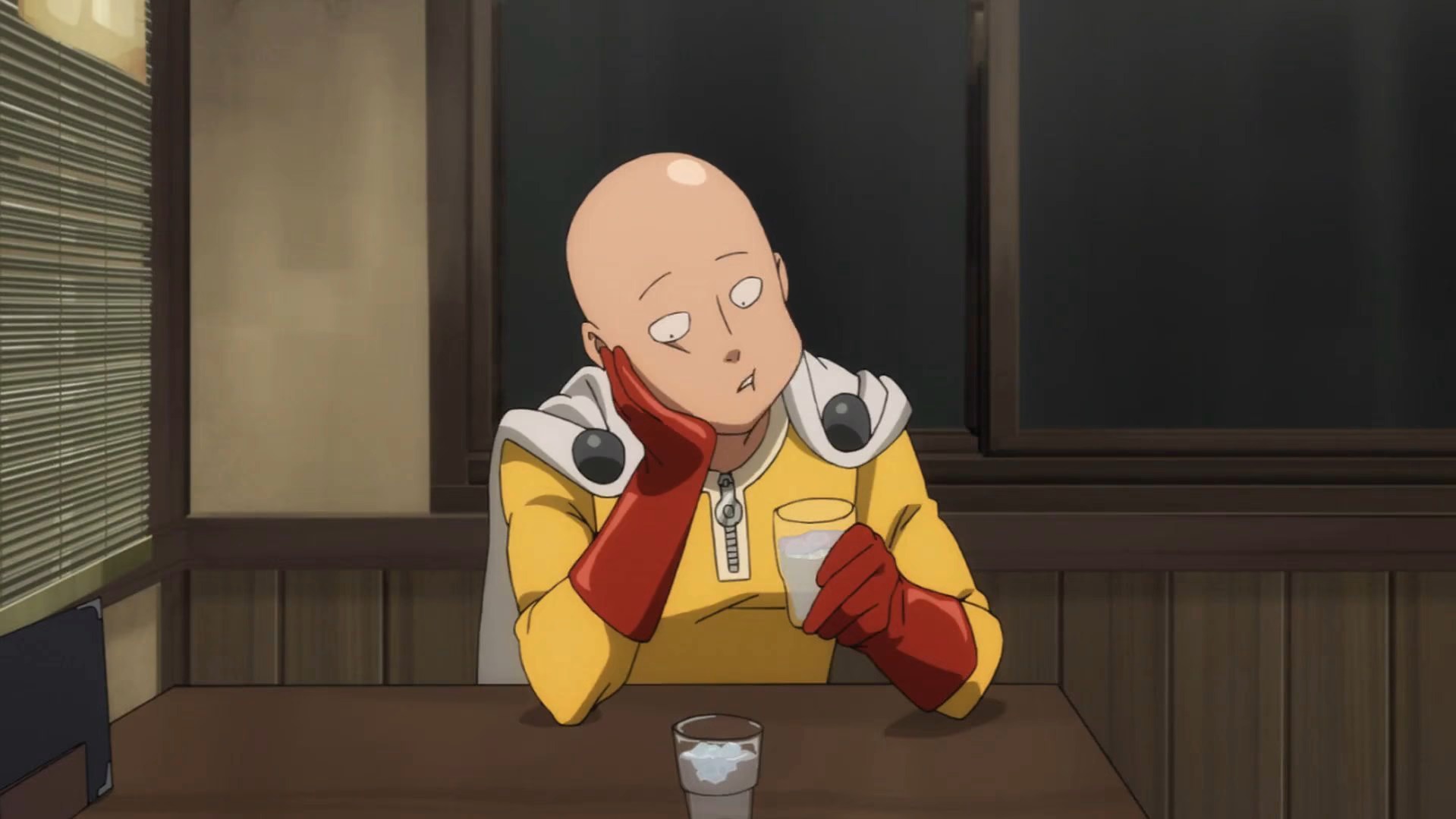 Por que Saitama é tão calmo sobre a maioria das coisas em One Punch Man?