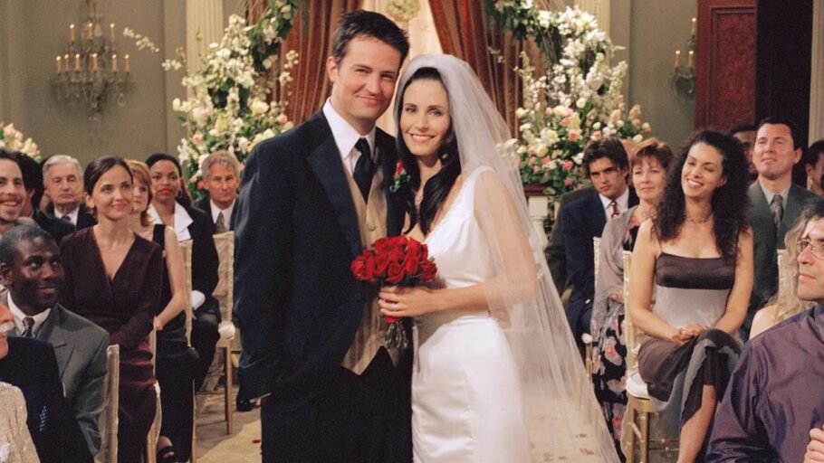 Em qual episódio Chandler e Monica se casam em Friends?