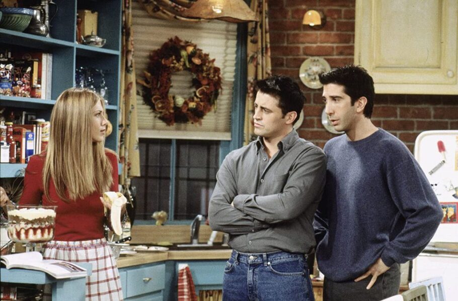 Em qual episódio Rachel faz o pavê na ação de graças em Friends?