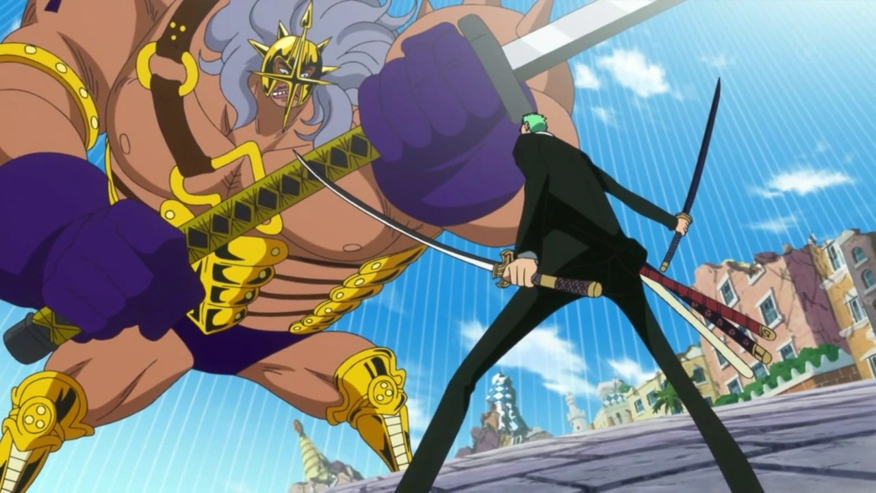 One Piece - Em qual episódio Zoro luta contra Pika