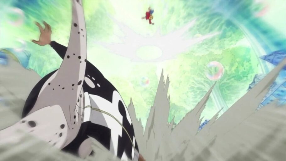 One Piece - Em qual episódio Luffy luta contra o Pacifista
