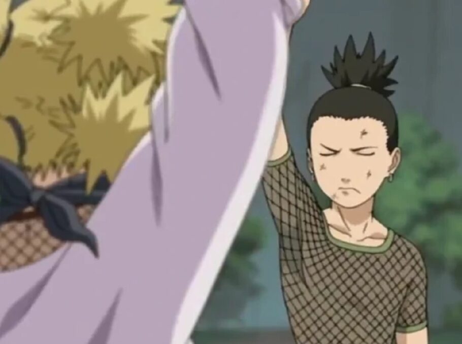 Em qual episódio Shikamaru e Temari lutam em Naruto Clássico