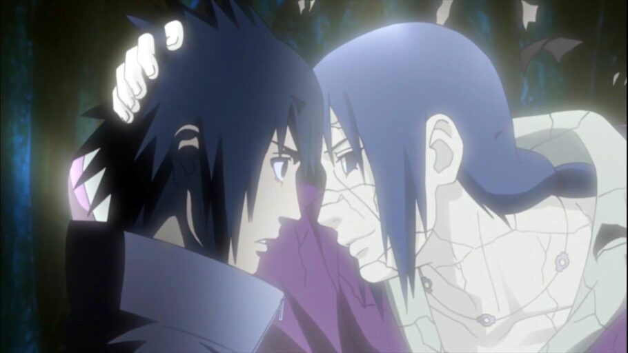 Este foi o momento em que Sasuke superou Itachi em Naruto Shippuden