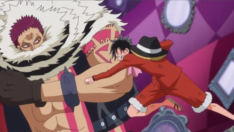 Em qual episódio de One Piece o Luffy luta contra Katakuri