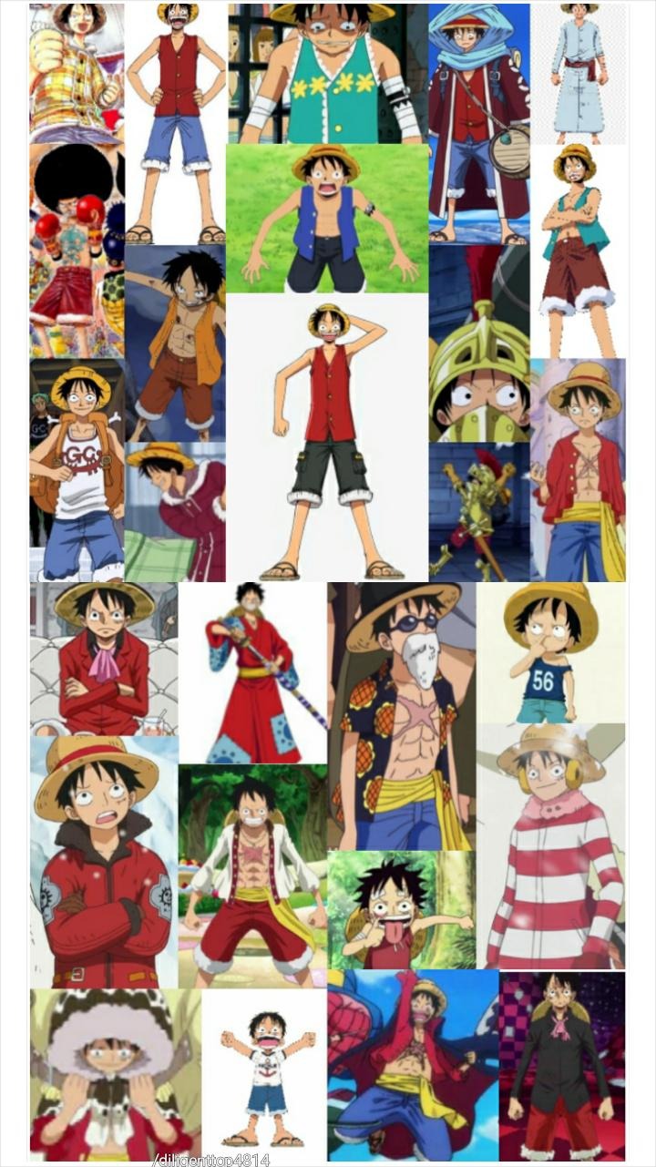 One Piece - Todas as roupas que o Luffy já usou - Critical Hits