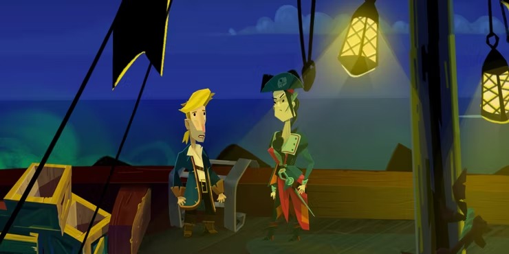 Cartão de jogo para Nintendo Switch, Retornar para Monkey Island