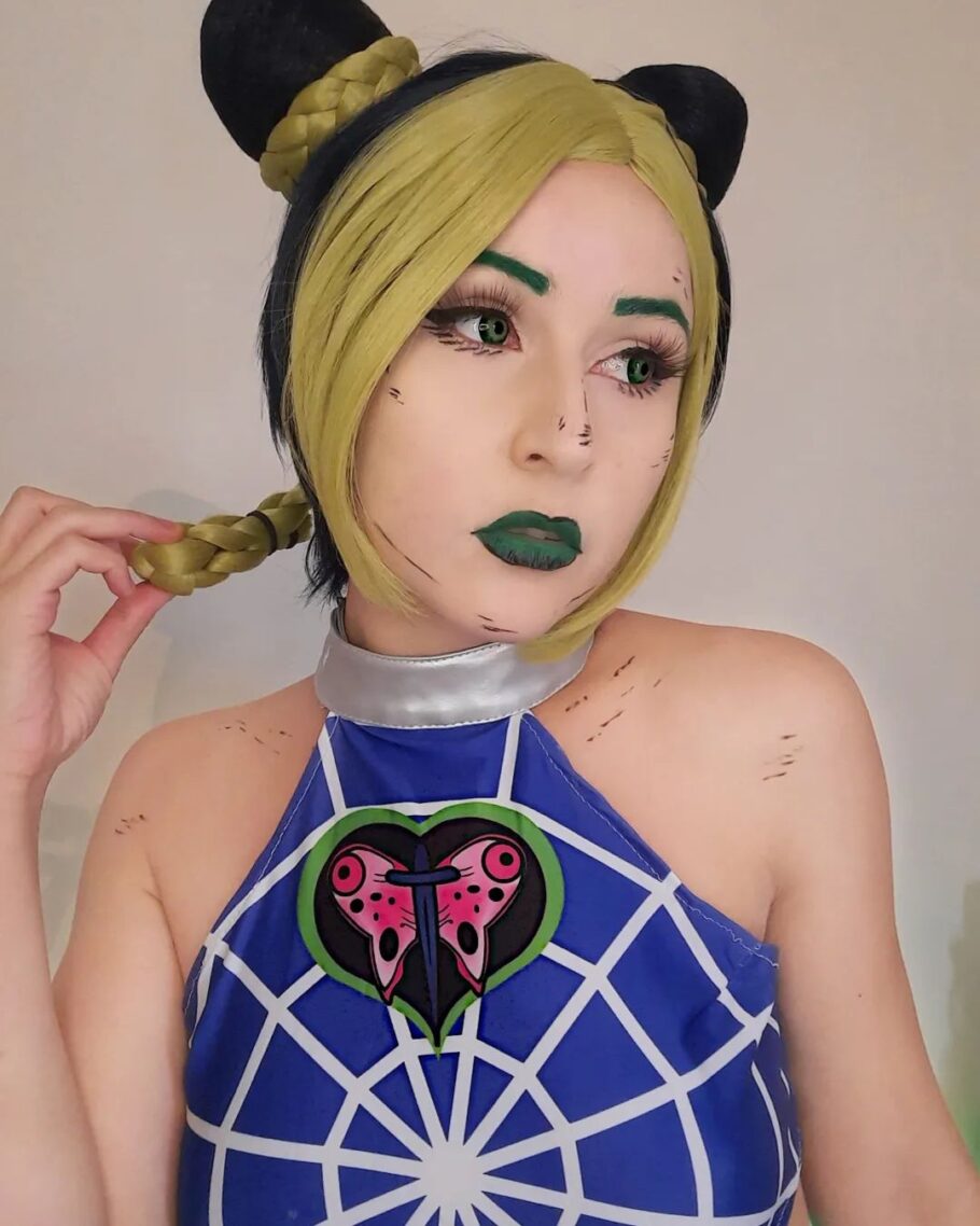 Brasileira fez um cosplay simplesmente perfeito da Jolyne de Jojo Stone Ocean