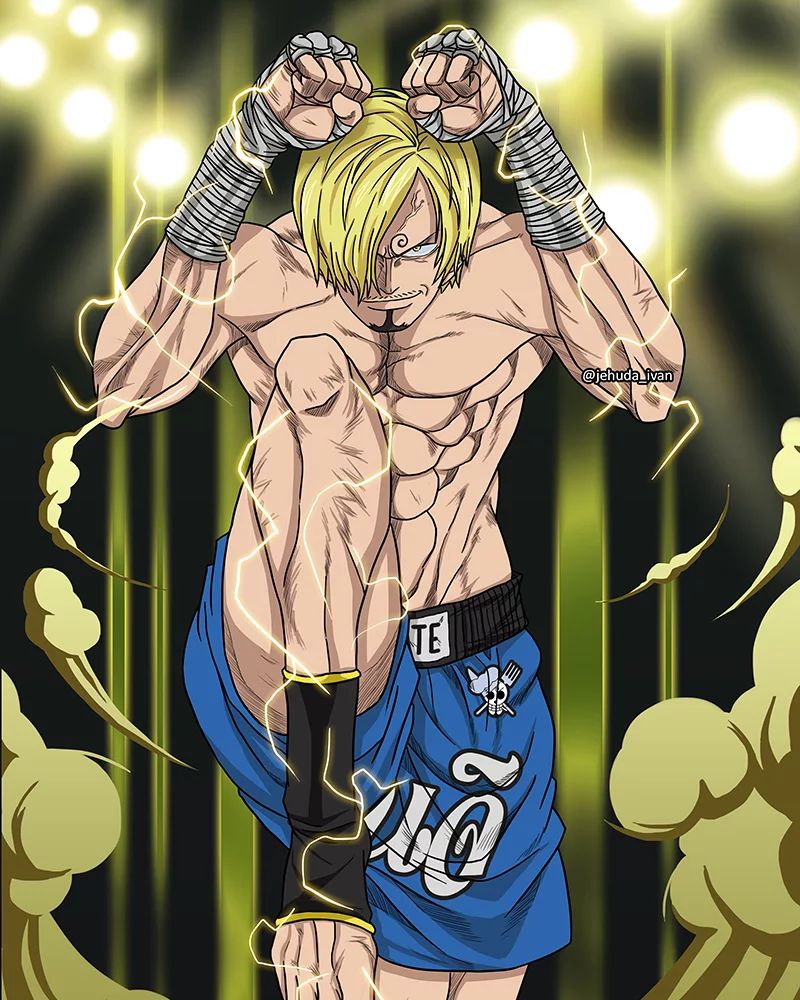 Fã de One Piece imaginou Sanji como um lutador de UFC da vida real