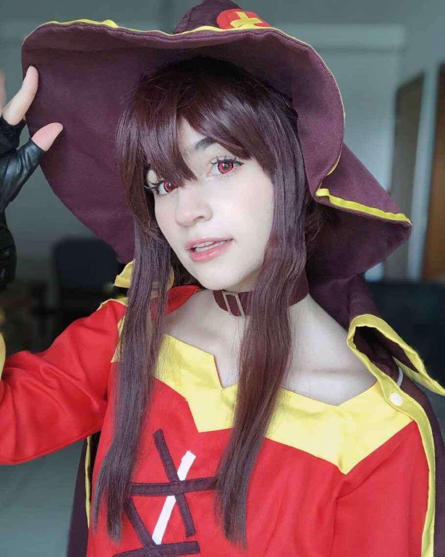 Brasileira Viralizou Com Este Lindo Cosplay Da Megumin De Konosuba Critical Hits 6035