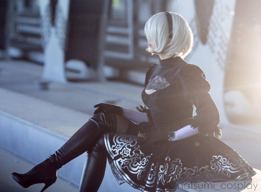 Fã de Nier viraliza com um lindo cosplay da 2B