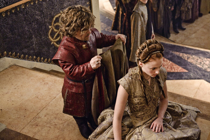 Em qual episódio Tyrion e Sansa se casam em Game of Thrones?
