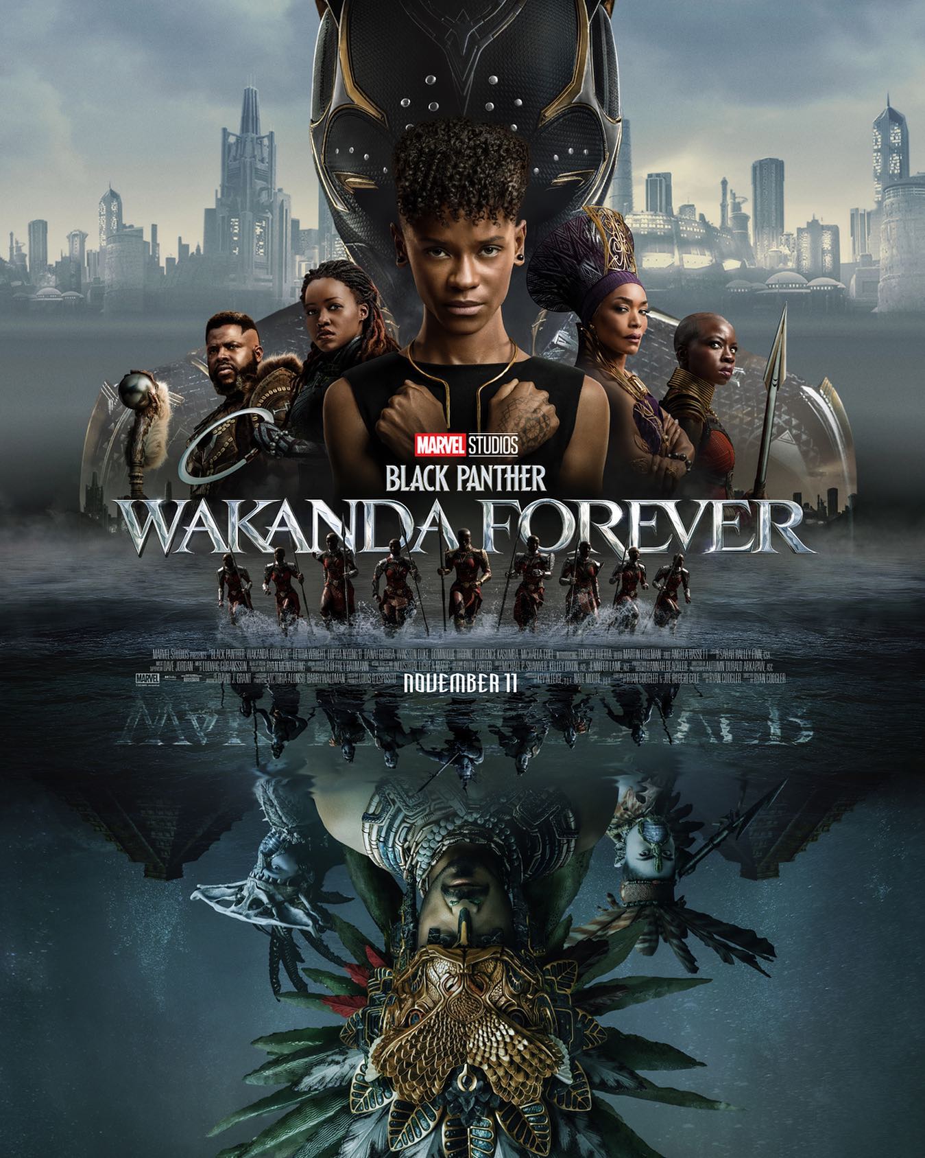 Nova Pantera Negra é destaque no trailer de Wakanda Forever