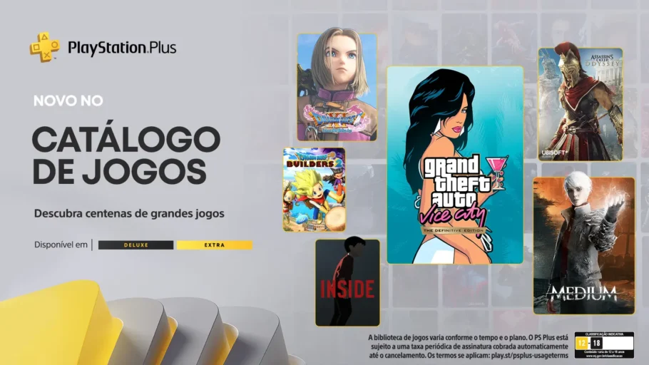Novos títulos são adicionados ao catálogo do PlayStation Plus