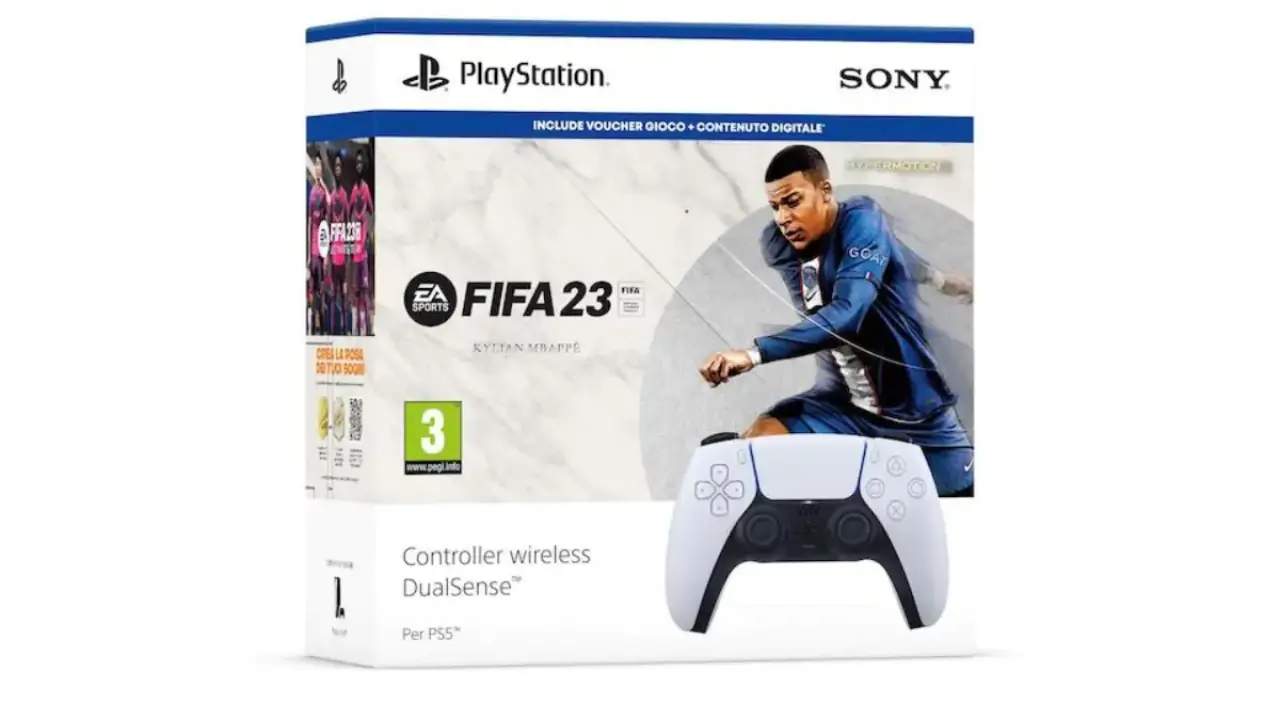 PlayStation 5 está com desconto de R$ 1.300 e vem com Fifa 2023