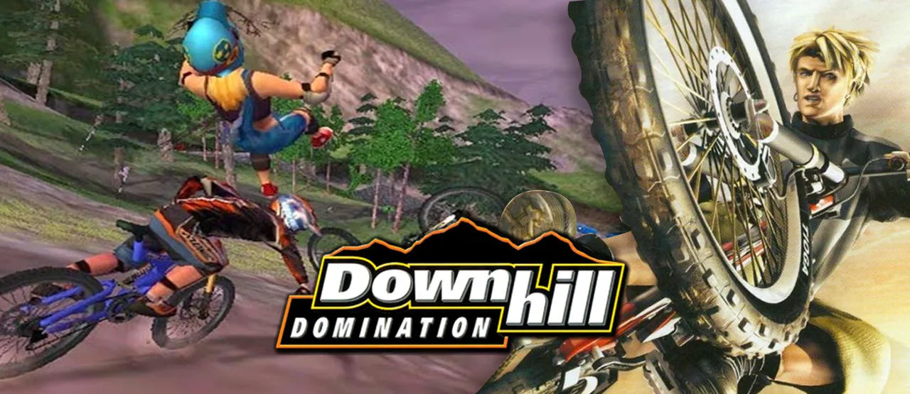 Jogo Downhill Domination play 2 ( Bicicleta )