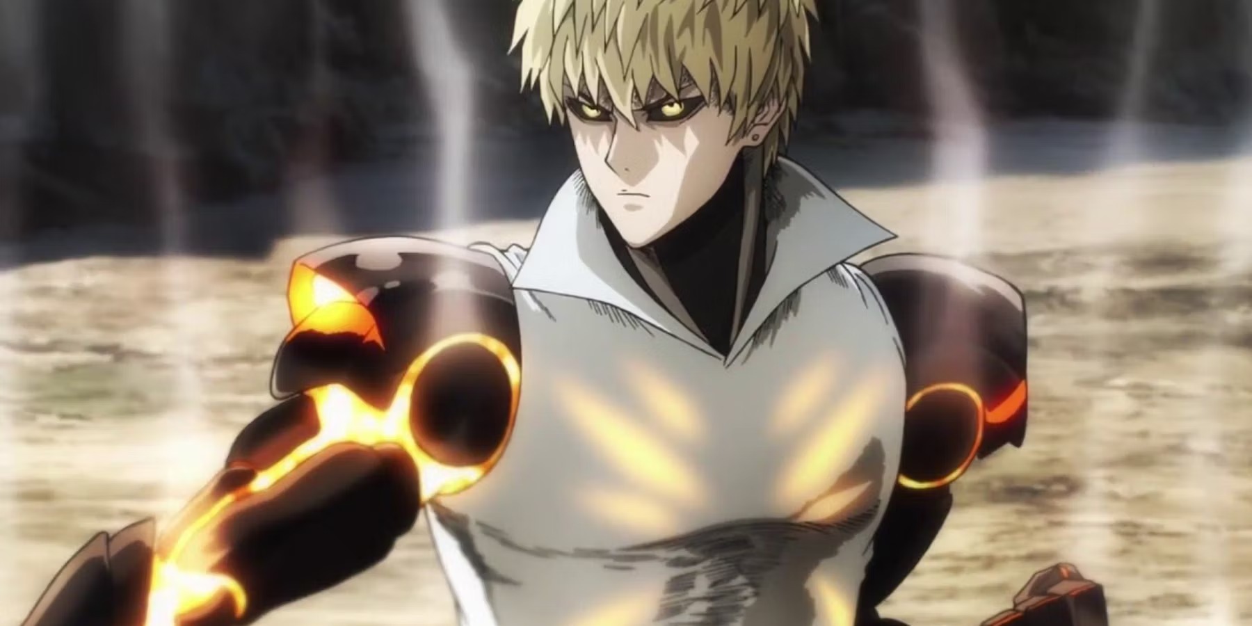 olha o caminhar do elemento❤️ #onepunchman #saitama #genos