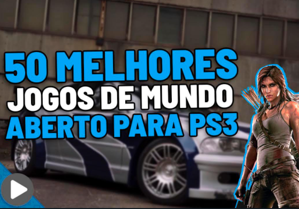 Os 15 MELHORES JOGOS de MUNDO ABERTO para PS3 ! 