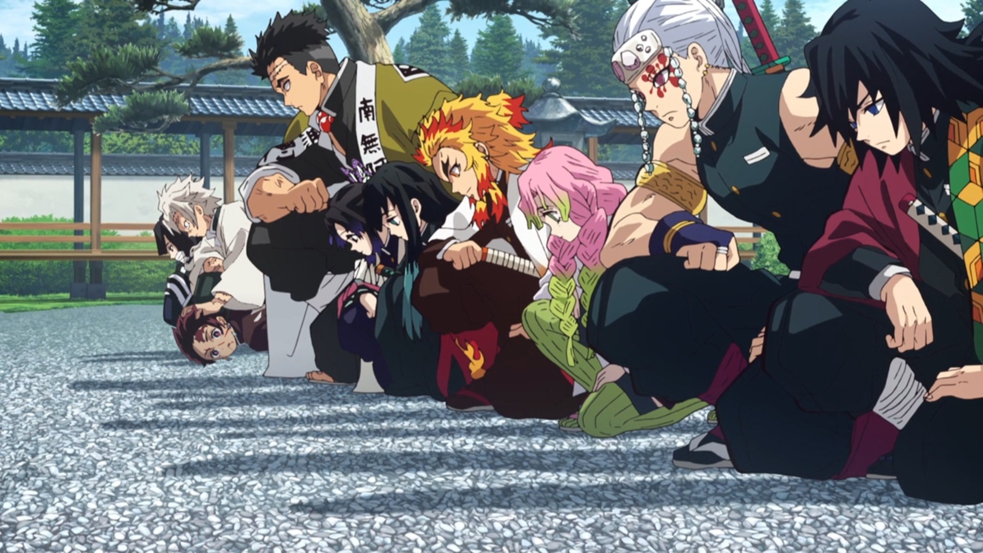 KIMETSU NO YAIBA - Vozes BR dos Hashiras #animesbr #netflix