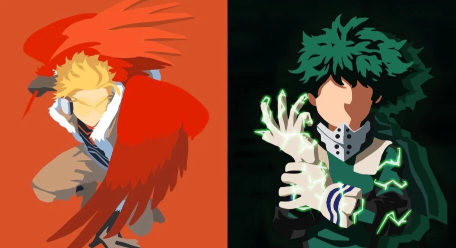 Afinal, Deku atualmente é mais forte que Hawks em My Hero Academia?