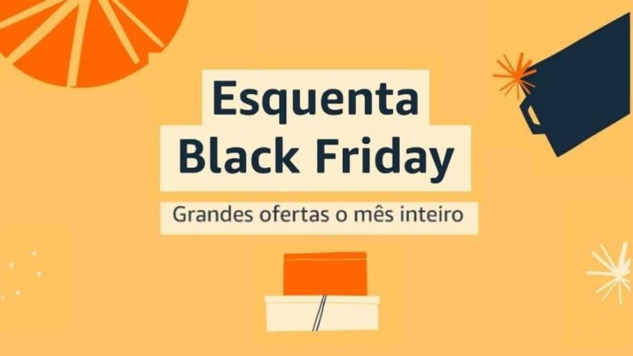 Amazon dá início ao Esquenta Black Friday hoje (31) em seu site.