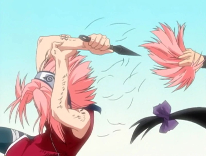 como desenhar a Sakura Haruno do anime naruto clássico passo a passo #