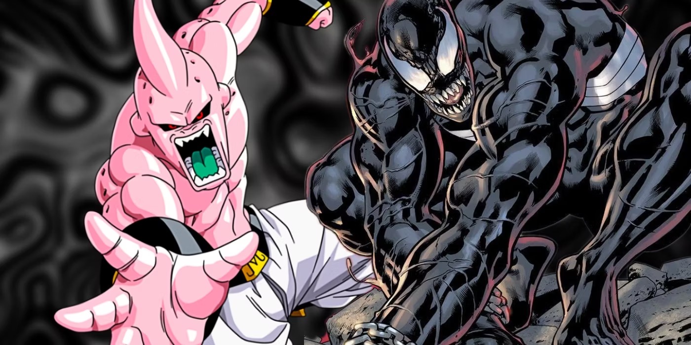 Artista imaginou uma fusão incrível entre Venom e Majin Boo de