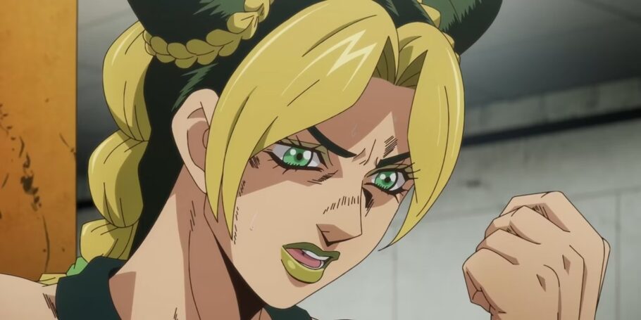 MELHORES MOMENTOS DE JOJO STONE OCEAN [DUBLADO PT-BR]  De acordo com a  sinopse oficial de Stone Ocean, a protagonista Jolyne Cujoh cai numa  armadilha e é condenada a passar 15 anos