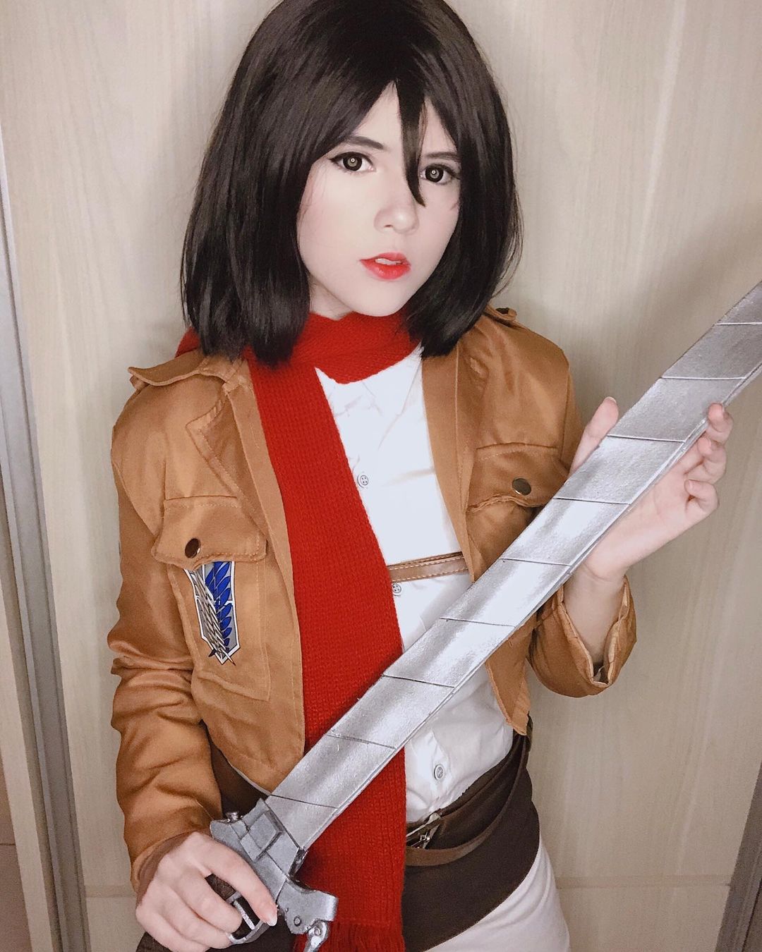 Fã Brasileira Fez Um Cosplay Maravilhoso Da Mikasa De Attack On Titan