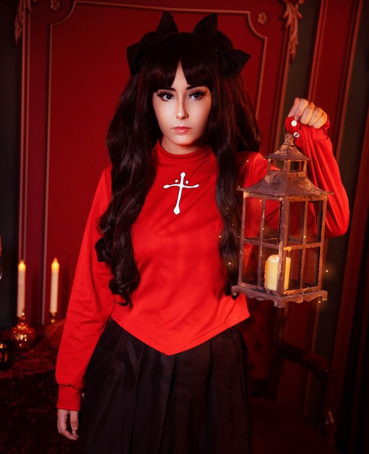 Brasileira fez um cosplay impecável da Rin Tohsaka de Fate