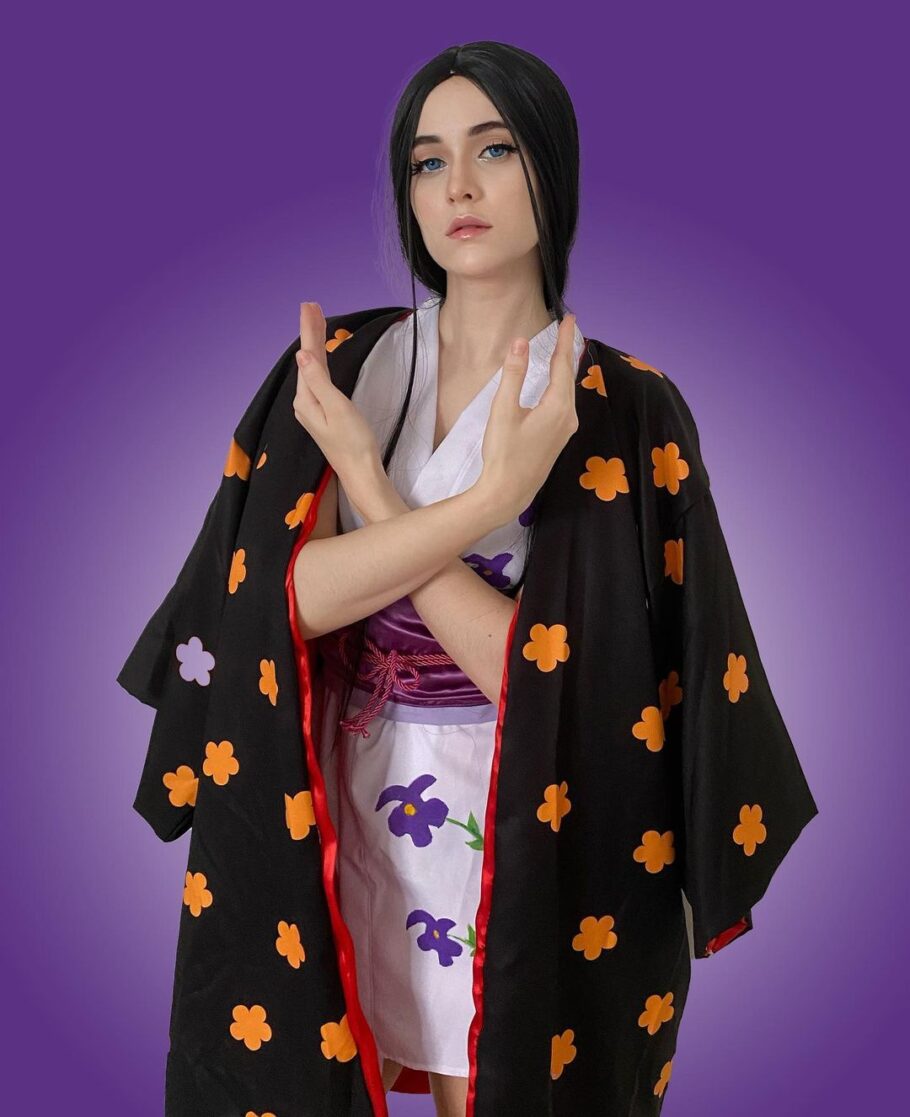 Brasileira fez um cosplay maravilhoso da Robin de One Piece