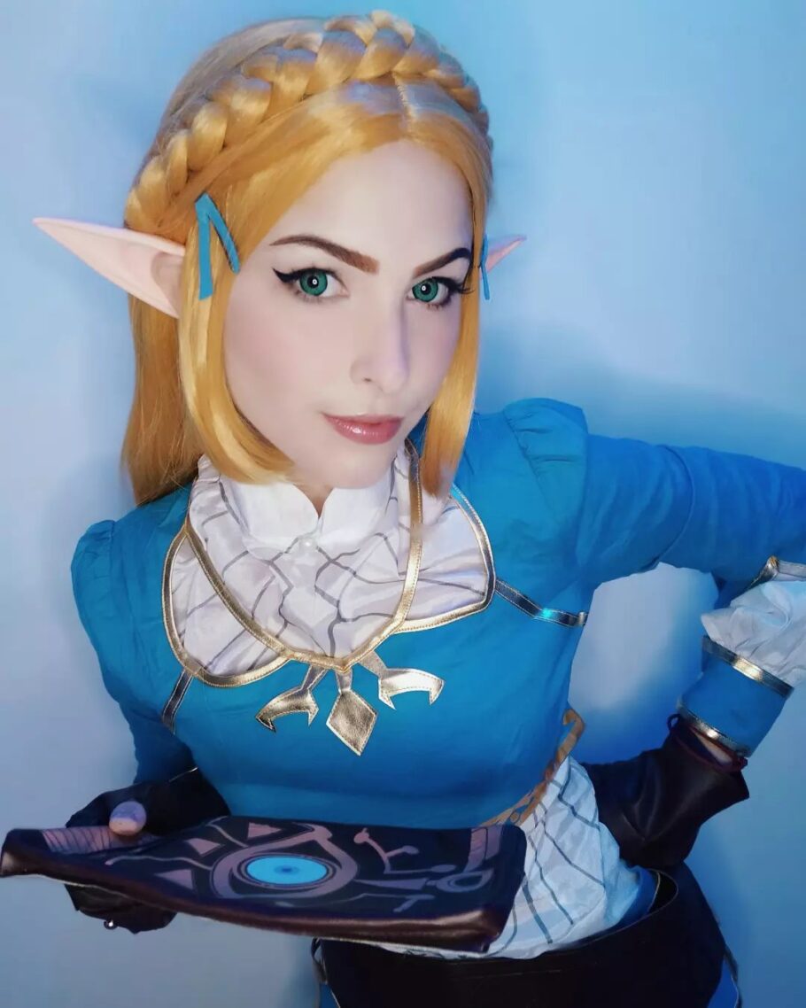 Brasileira fez um lindo cosplay da Princesa Zelda