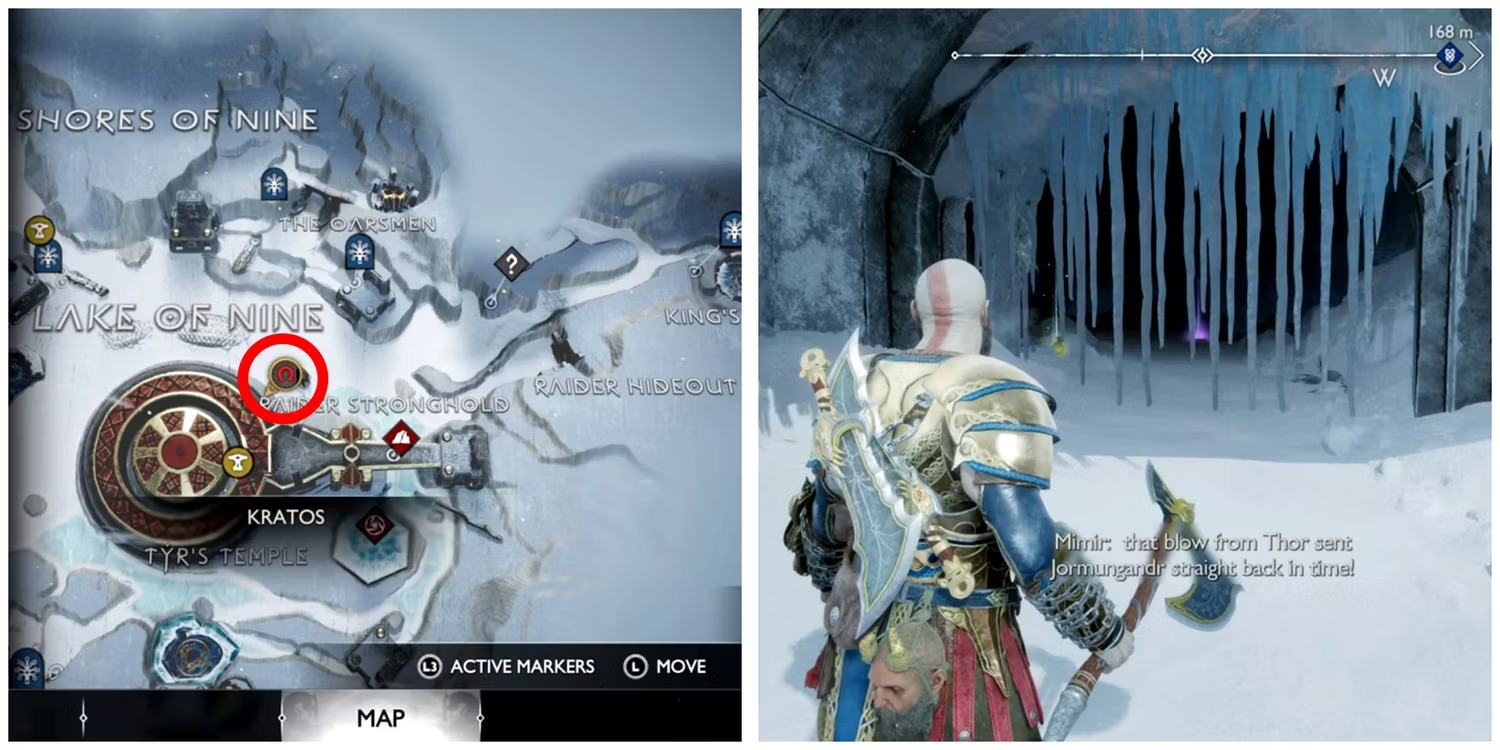 God Of War Ragnarok Artefakte Midgard God Of War Ragnarok - Localização dos Artefatos no Lago dos Nove