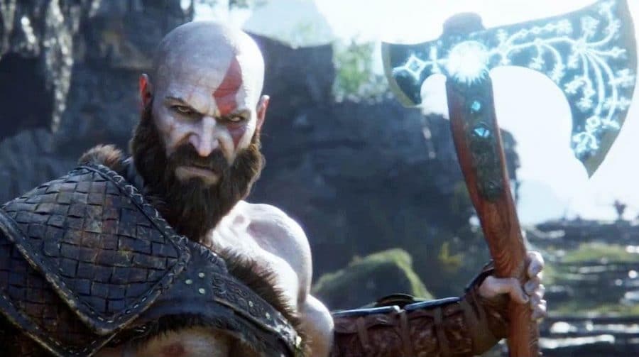 God of War Ragnarök: Machado gigante de Kratos é avistado em Londres