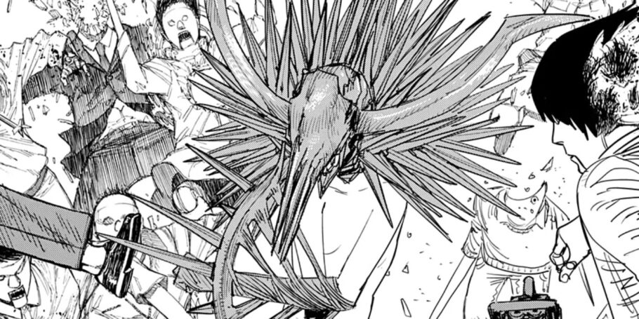 chainsaw man vs demônio da espada dublado