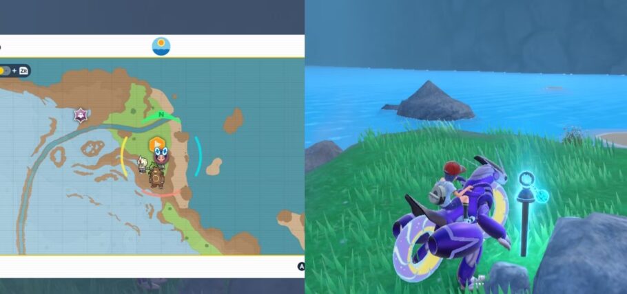 Pokémon Scarlet e Violet - Onde achar as Estacas Azuis para capturar o Chi-Yu