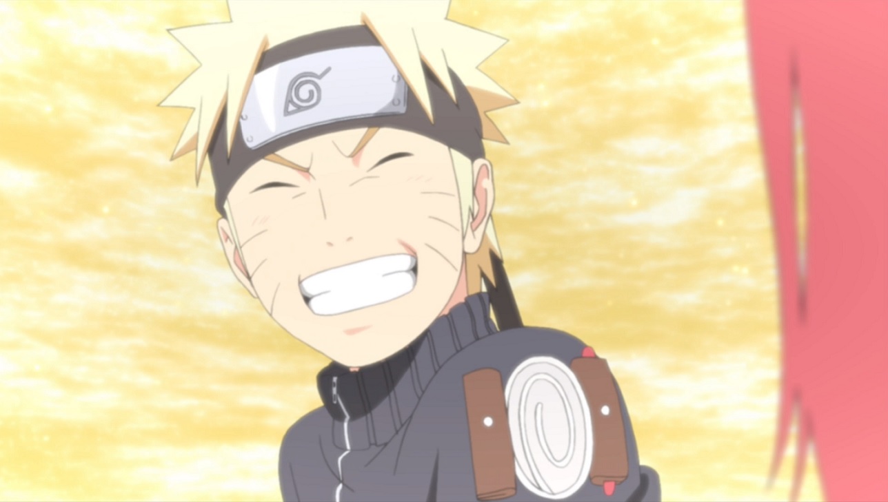 personagens de naruto sorrindo on X:  / X