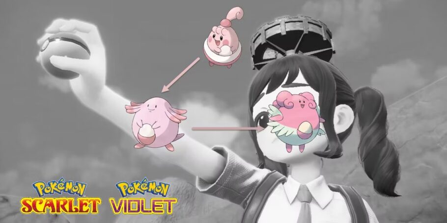 Pokémon Scarlet e Violet - Como evoluir Happiny e Chansey em Blissey