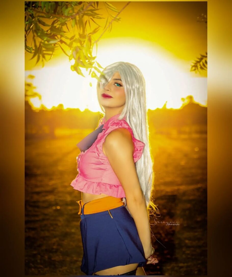 Brasileira fez um cosplay perfeito da Elizabeth de Nanatsu no Taizai