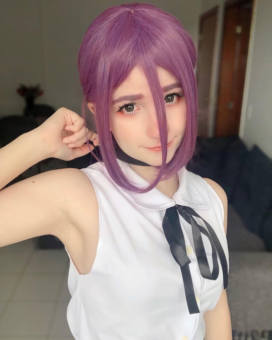 Fã brasileira de Chainsaw Man viraliza com um lindo cosplay da Reze