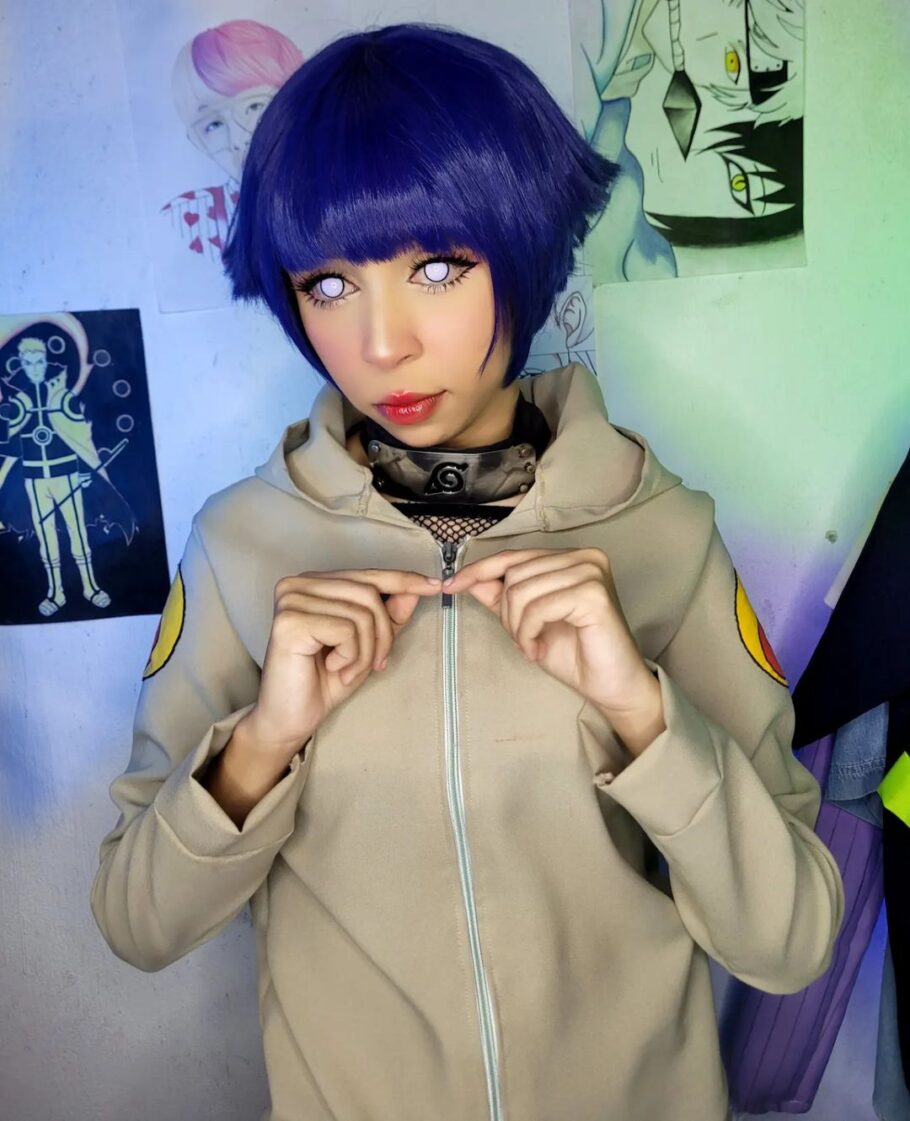 Cosplayer brasileira viraliza com um lindo cosplay da Hinata