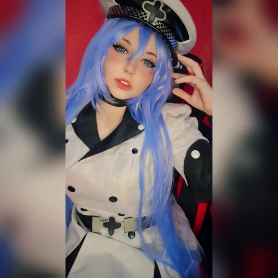 Brasileira viraliza com um cosplay maravilhoso da Esdeath de Akame Ga Kill