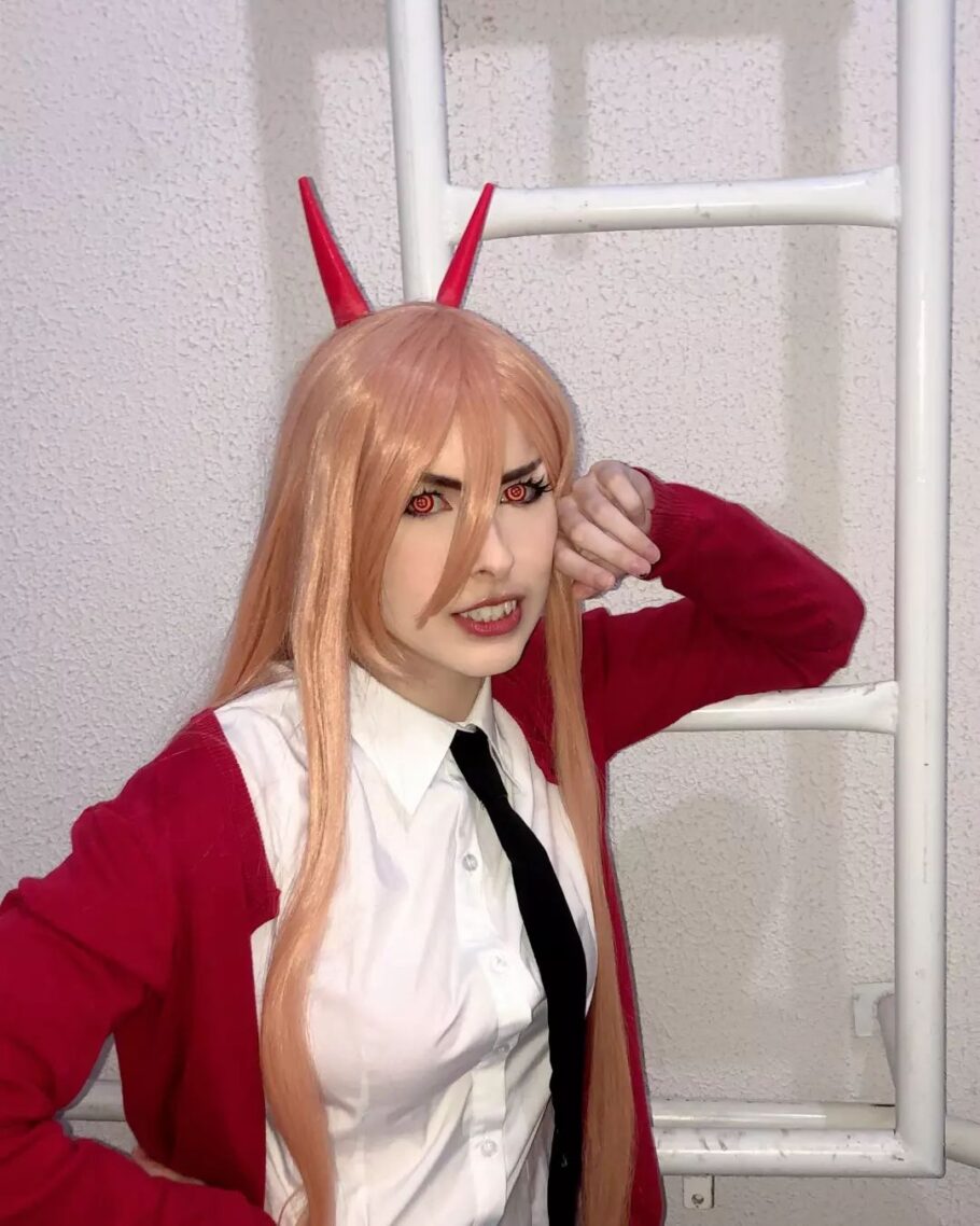 Notícias - Chainsaw Man: brasileira faz cosplay de Power que vai