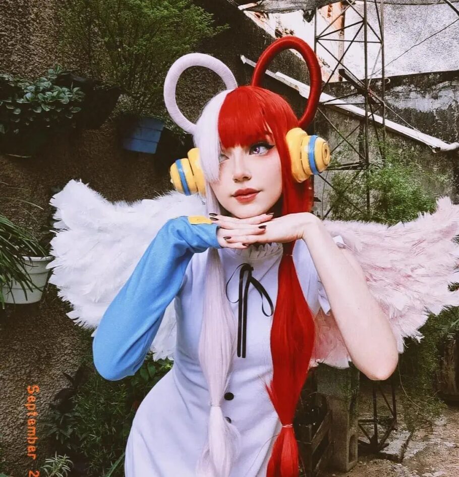 Brasileira fez um cosplay maravilhoso da Uta de One Piece