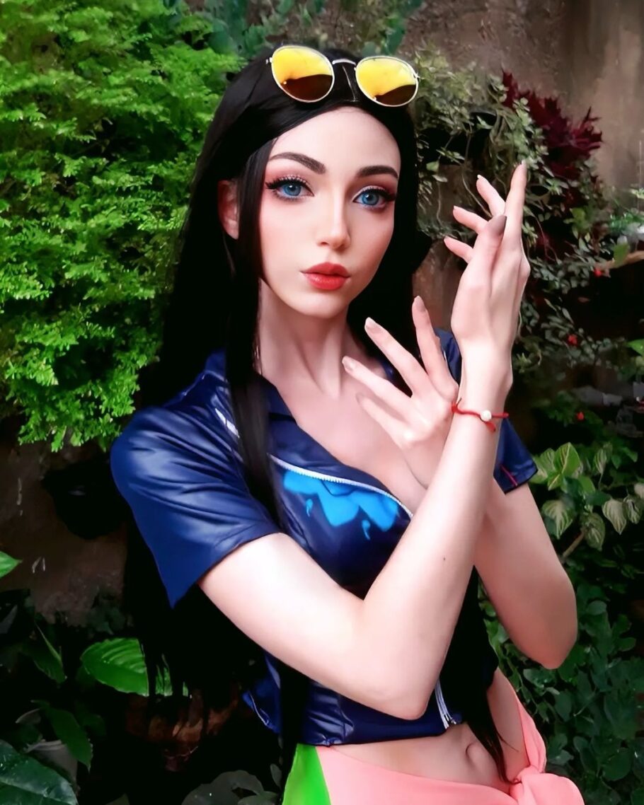 Fã brasileira de One Piece fez o melhor cosplay da Nico Robin que você verá hoje