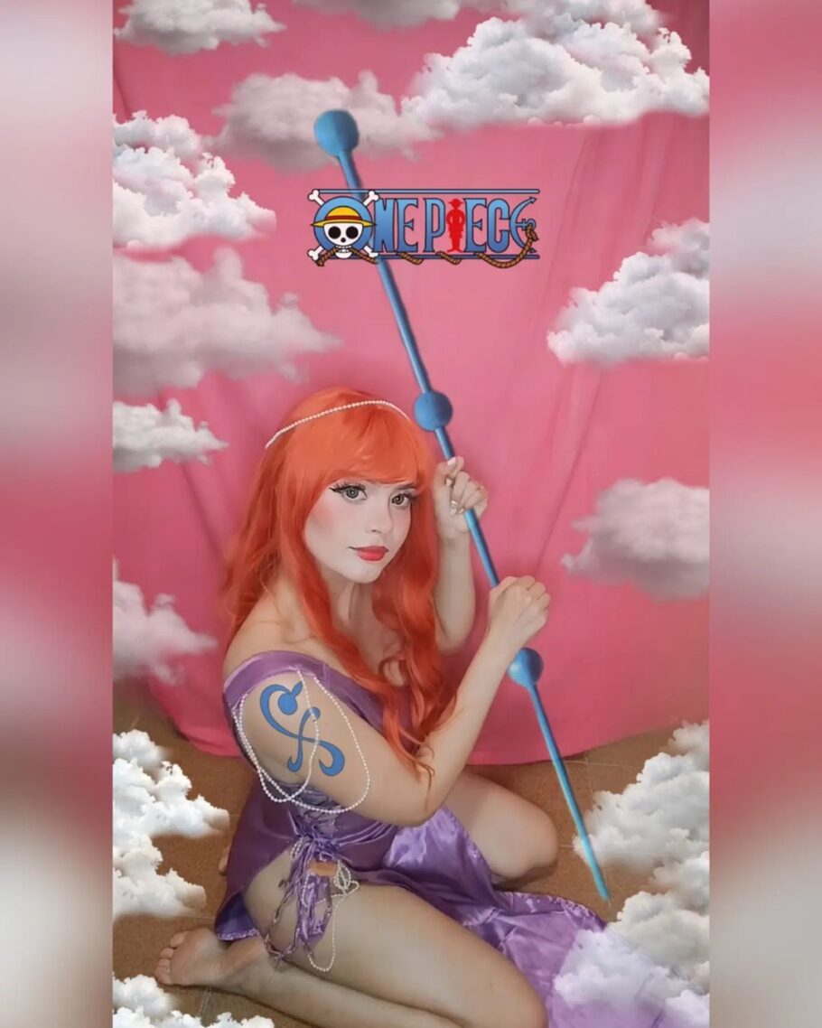 Cosplayer brasileira recriou perfeitamente a Nami de One Piece